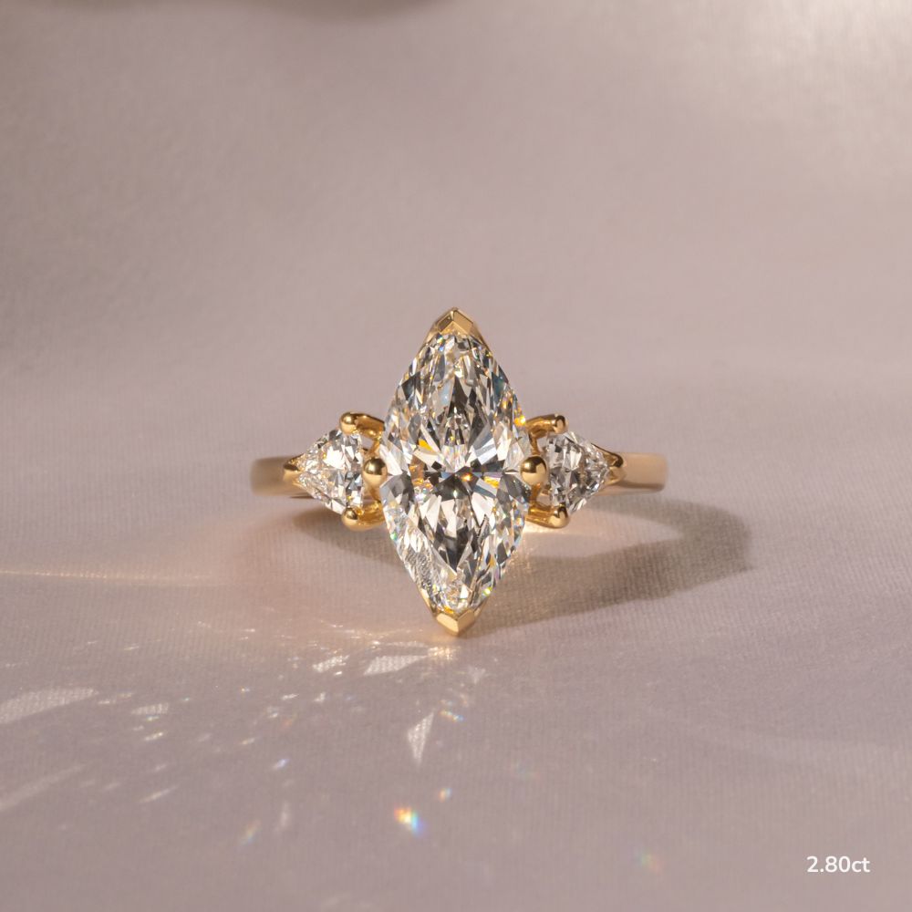 Discover Your Distinct Style with a 4- Carat Marquise Diamond Ring