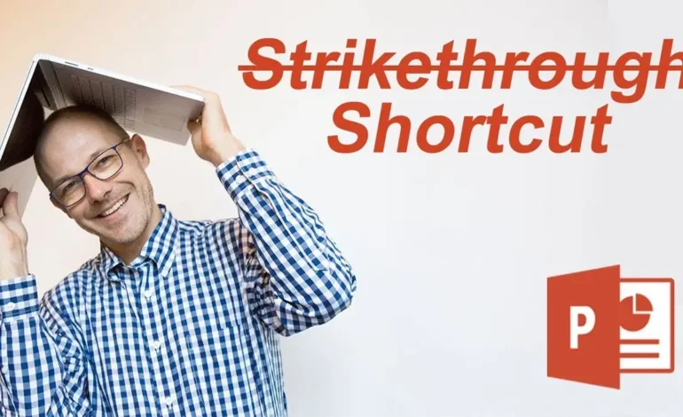 strikethrough shortcut